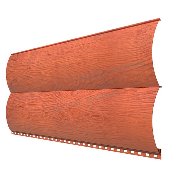 Сайдинг МЕТАЛЛ ПРОФИЛЬ Woodstock-28х330 (ECOSTEEL_T-12-Дуб-0.45)