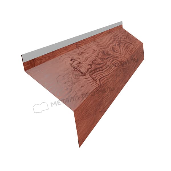 Ламель-Жалюзи 60мм 135/50/60 х 2000 (ECOSTEEL_МАД-12-Античный Дуб-0.45)