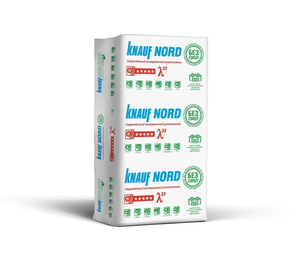 ТеплоKNAUF NORD TS 033 Aquastatik плита 100x600x1250 4,5м2 0,450м3 24ПАЧ в Первоуральске