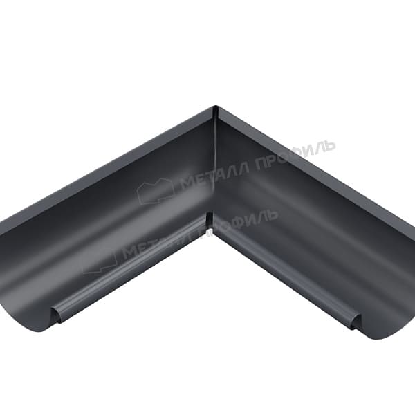 Угол желоба внутренний МЕТАЛЛ ПРОФИЛЬ Foramina PUR D150 Ral 7024
