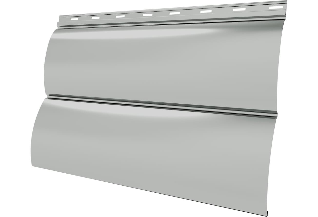 Блок-хаус новый Grand Line 0,45 Drap ТХ с пленкой RAL 7047 телегрей 4