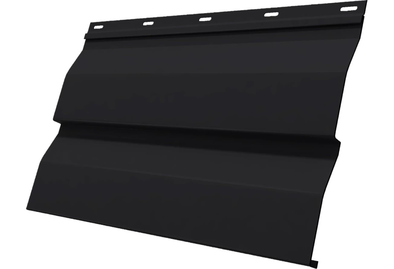 Корабельная доска Grand Line 0,5 Velur с пленкой RAL 9005 черный
