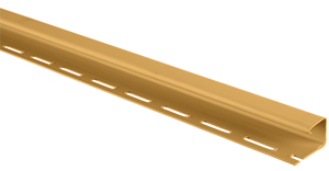 Планка "J trim" золотистая Т-15 3,00м - Золотистый
