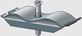 Крепеж ЛВ-Б-10.4.3,5-ОС к лотку водоотводному бетонному и полимерпесчаному