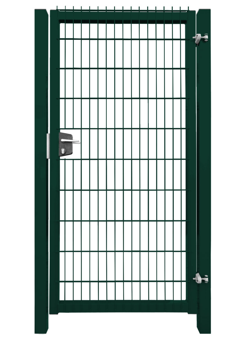 Калитка Bastion Lock 2,03х1 - RAL 6005