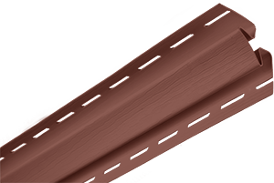 Планка "внутренний угол" красно-коричневая Т-13 3,00м. "BH" - Красно-коричневый