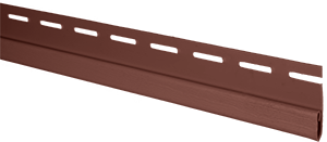 Планка "финишная" Красно-коричневая Т-14 3,00м (А) - Красно-коричневый
