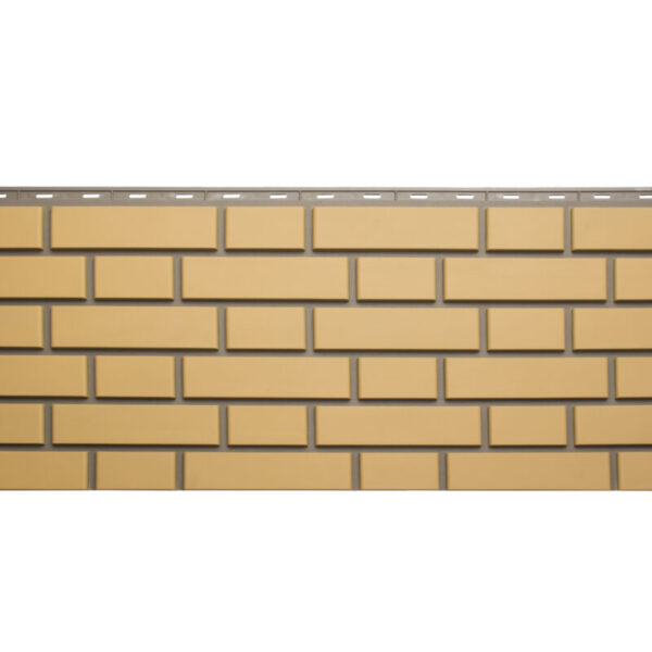 Панель кирпич клинкерный (желтый), 1,22х0,44м