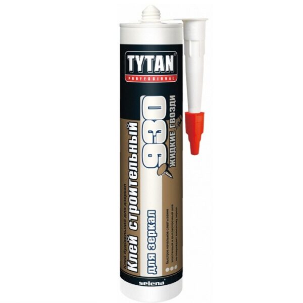 Клей строительный Tytan Professional №930 для зеркал бежевый 380 мл (23301)