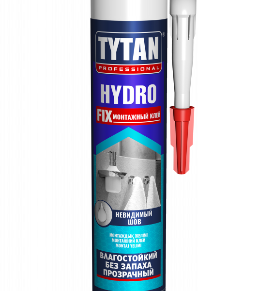 Клей монтажный Tytan Professional Hydro Fix прозрачный 310 мл (96184)