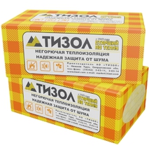 Теплоизоляция ТИЗОЛ-ФАСАД 100 (1000х600х50) уп. 0,18м3