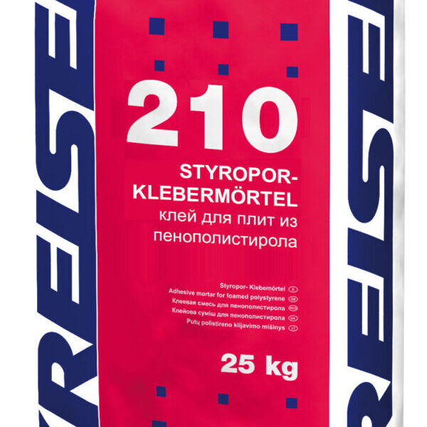 Клей для плит из пенополистирола 210 STYROPOR -KLEBEMÖRTEL Kreisel,25 кг