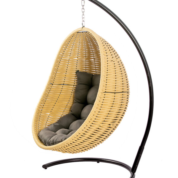 Плетеное подвесное кресло-кокон 1550 х 820 х 1400мм DeckWOOD