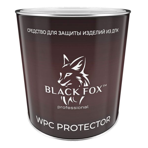 Масло 2,5 л для ДПК BLACK FOX коричневый