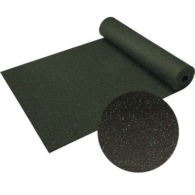 Покрытие из рез.крошки h 10мм 1,2х10м, 1100 кг/м Alegria® color, за м.кв