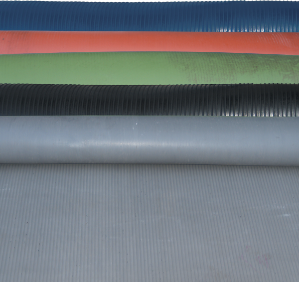 Средний рубчик 4мм  за м.кв.(Цветной) резиновое рулонное покрытие