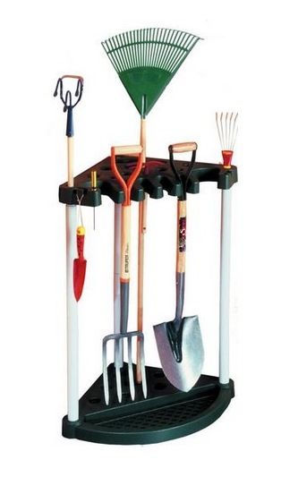 Угловая подставка под инвентарь Corner Tool Rack